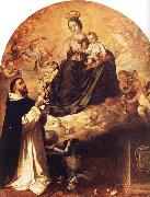Bartolome Esteban Murillo Virgin Mary and the Santo Domingo Sweden oil painting artist